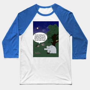 Enormously Funny Cartoons Night Moves Baseball T-Shirt